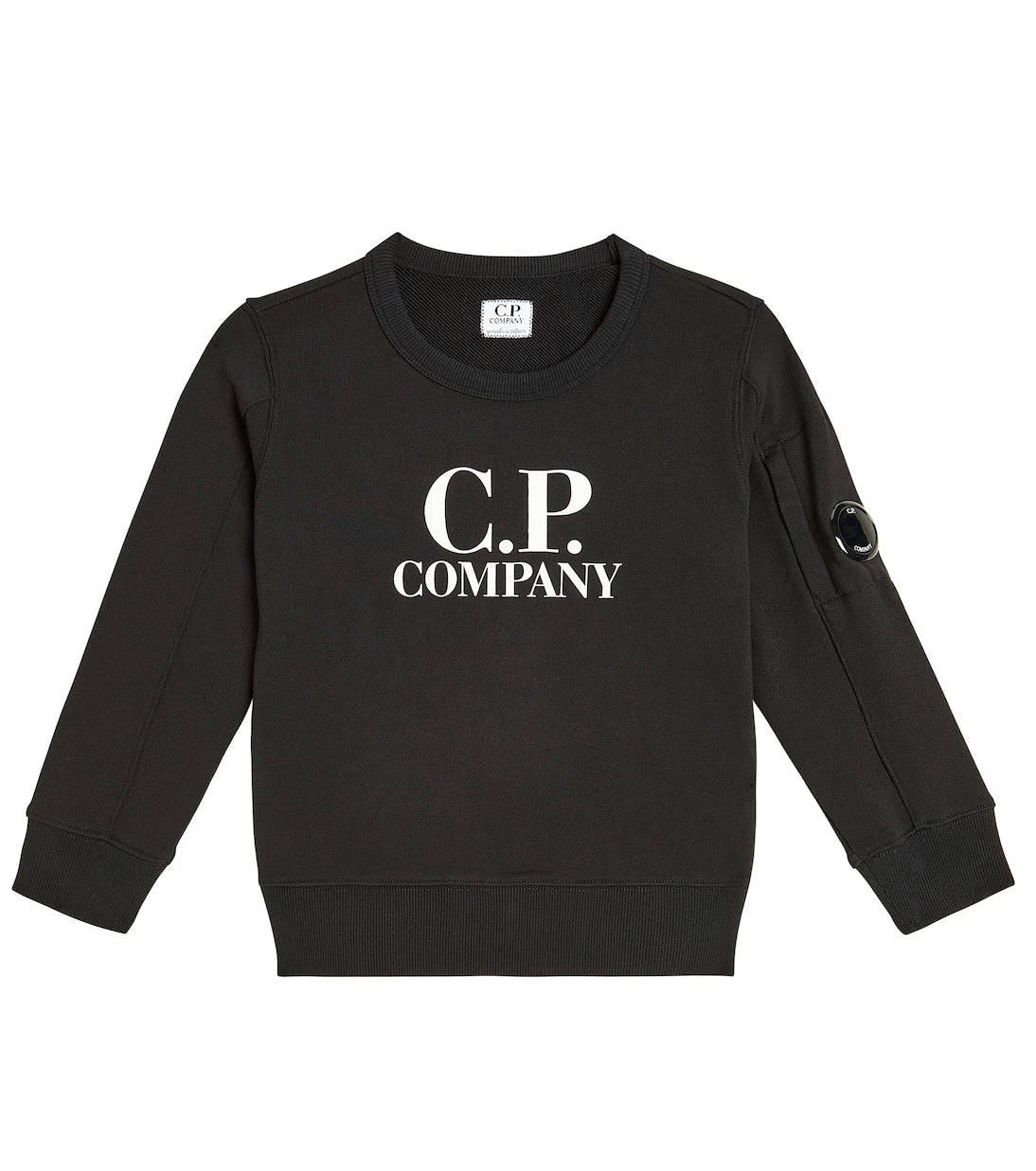 C.P. Company Kids - Diagonal cotton fleece sweatshirt