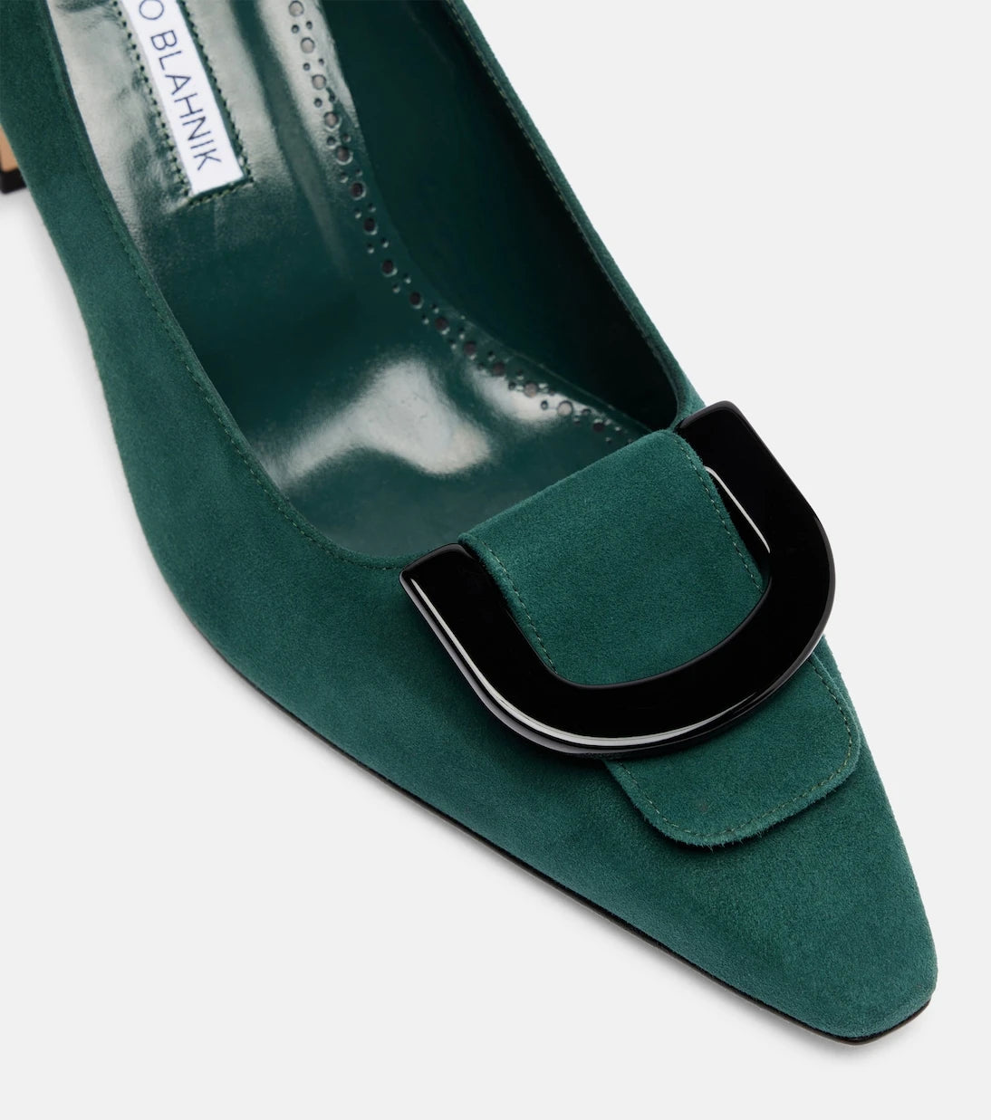 Manolo Blahnik - Beti 70 suede pumps