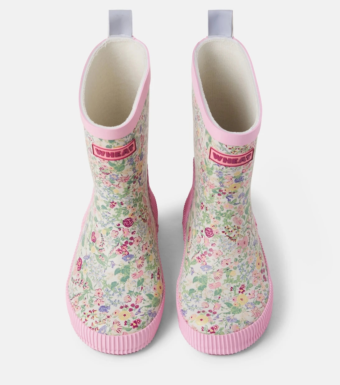 Wheat - Welly floral rain boots