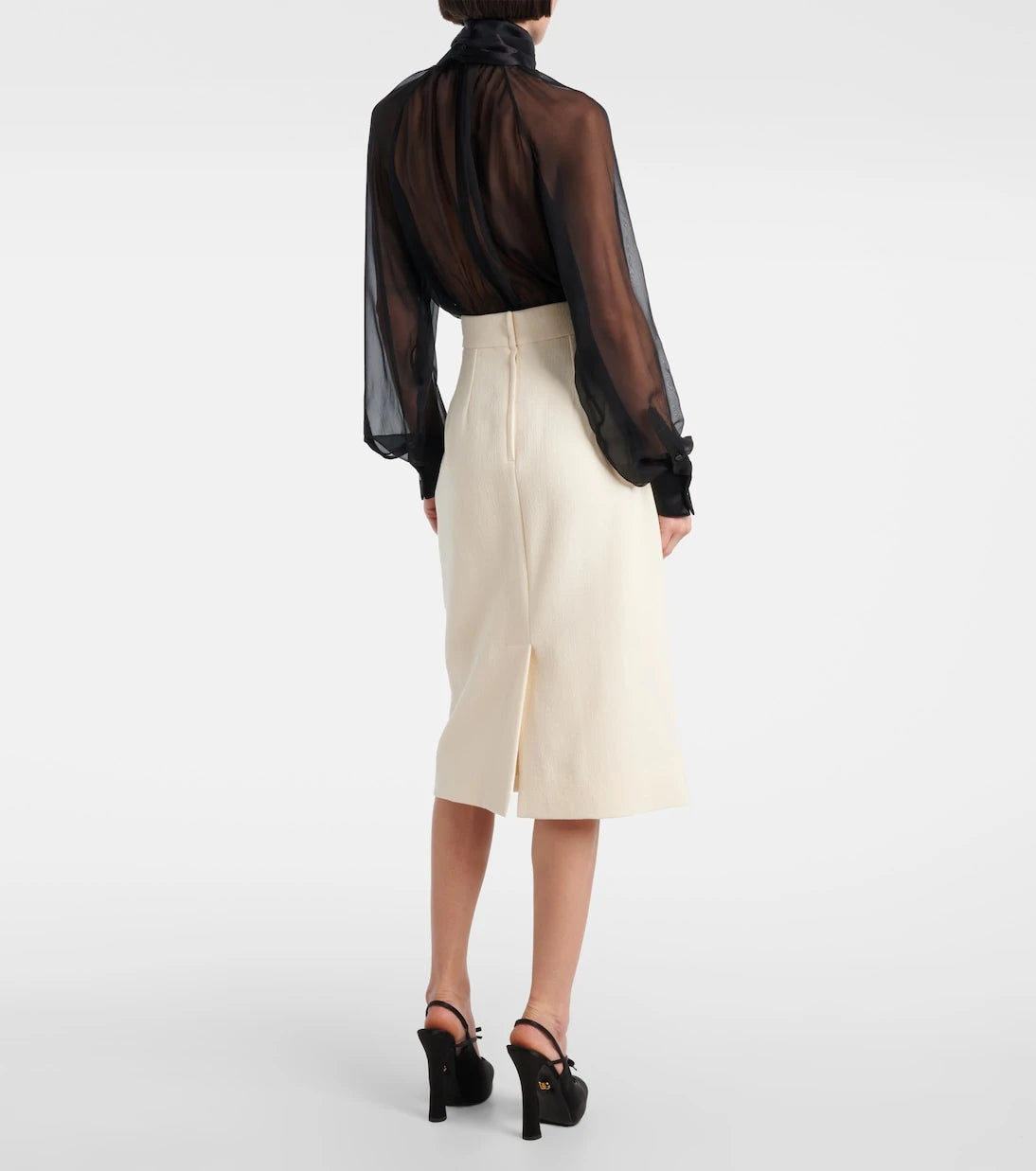 Dolce&Gabbana - Virgin wool pencil skirt