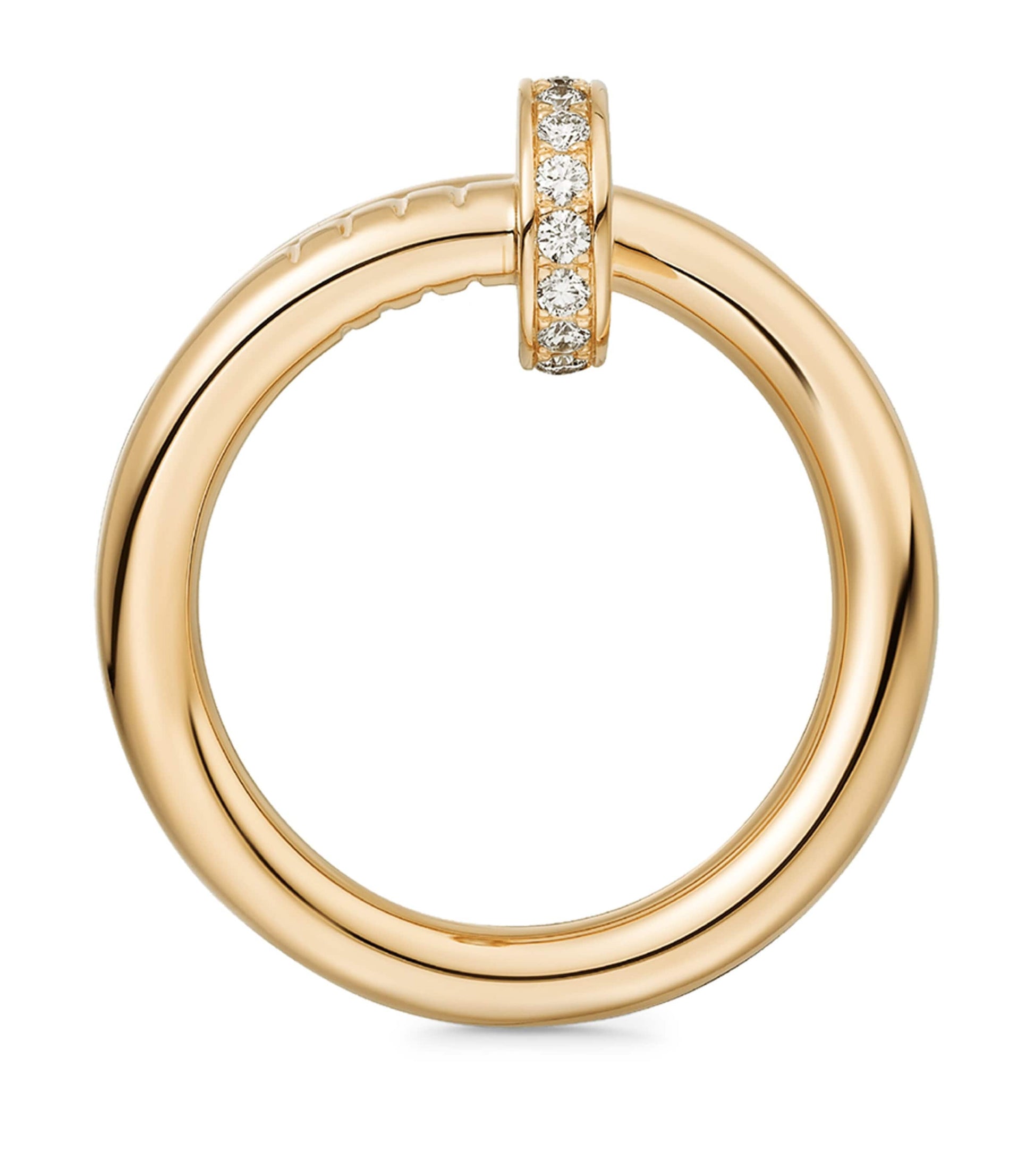 Yellow Gold and Diamond Juste Un Clou Ring