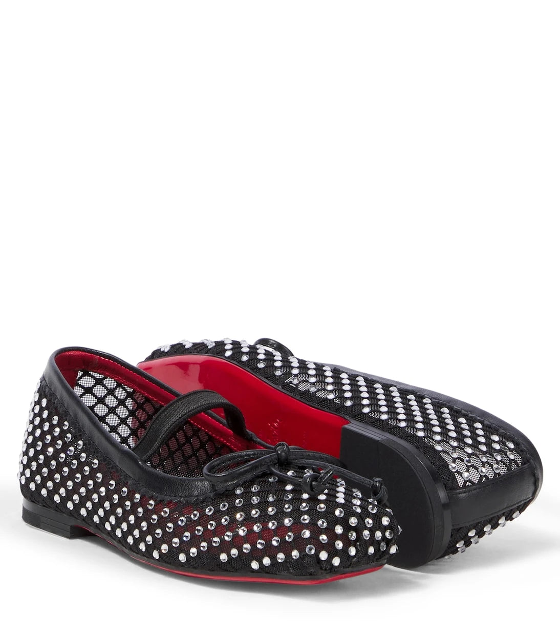 Christian Louboutin Kids - Baballet embellished ballet flats