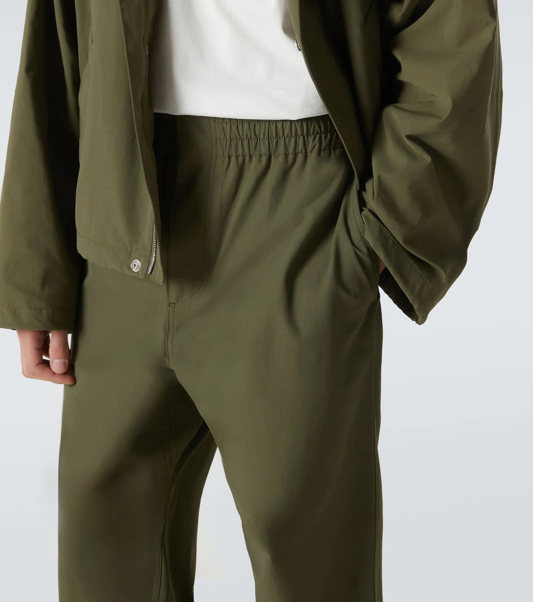 Bottega Veneta - Technical faille straight pants