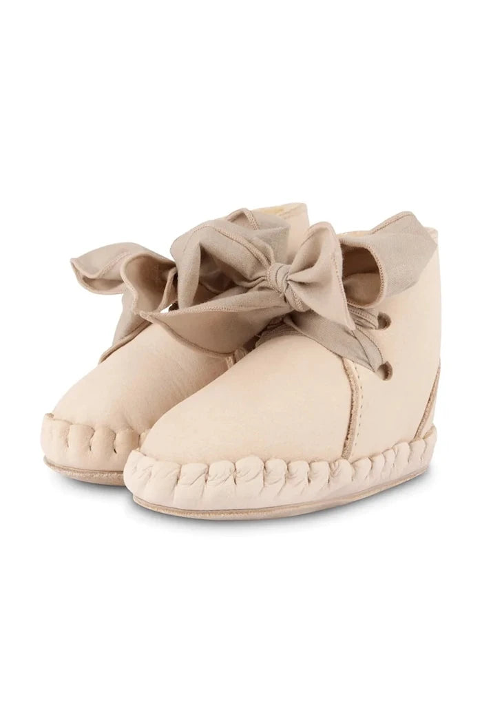 Donsje Pina Organza Booties Bebek Deri Ayakkabı