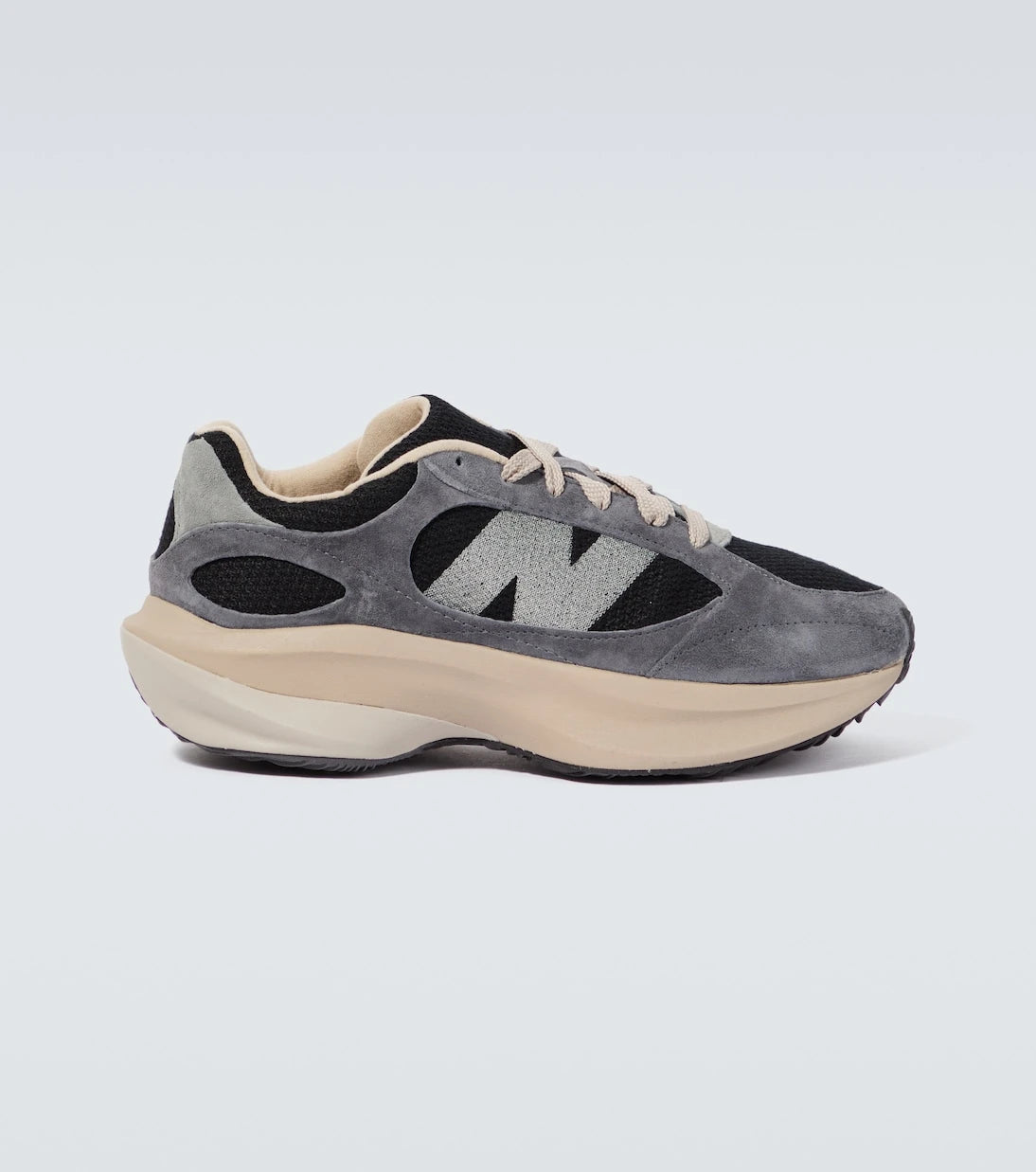 New Balance - WRPD Runner suede-trimmed sneakers