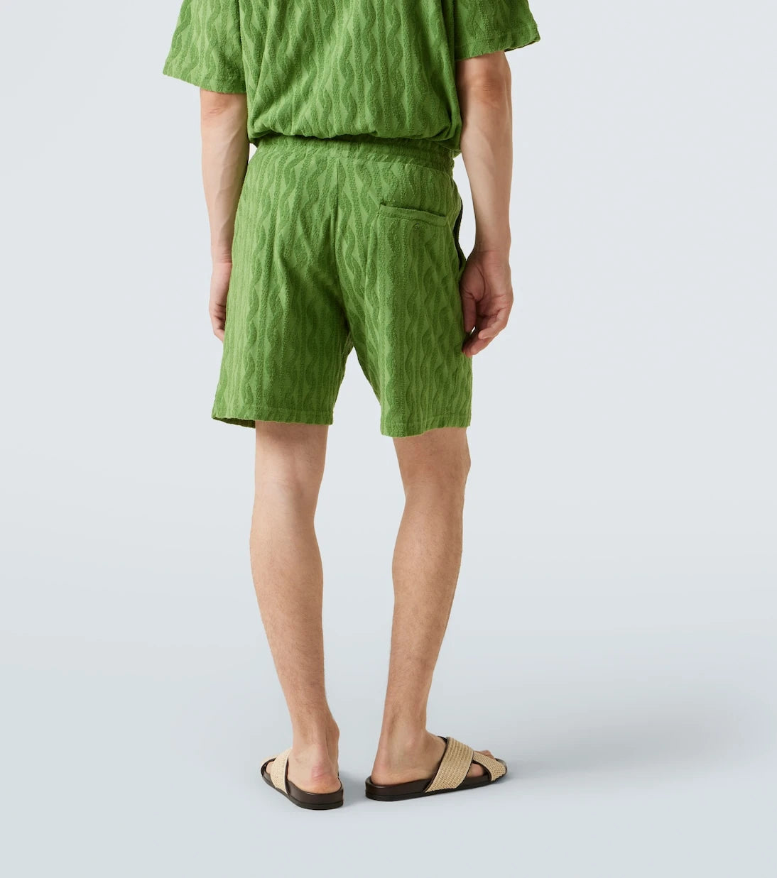 Frescobol Carioca - Augusto cotton-blend terry shorts