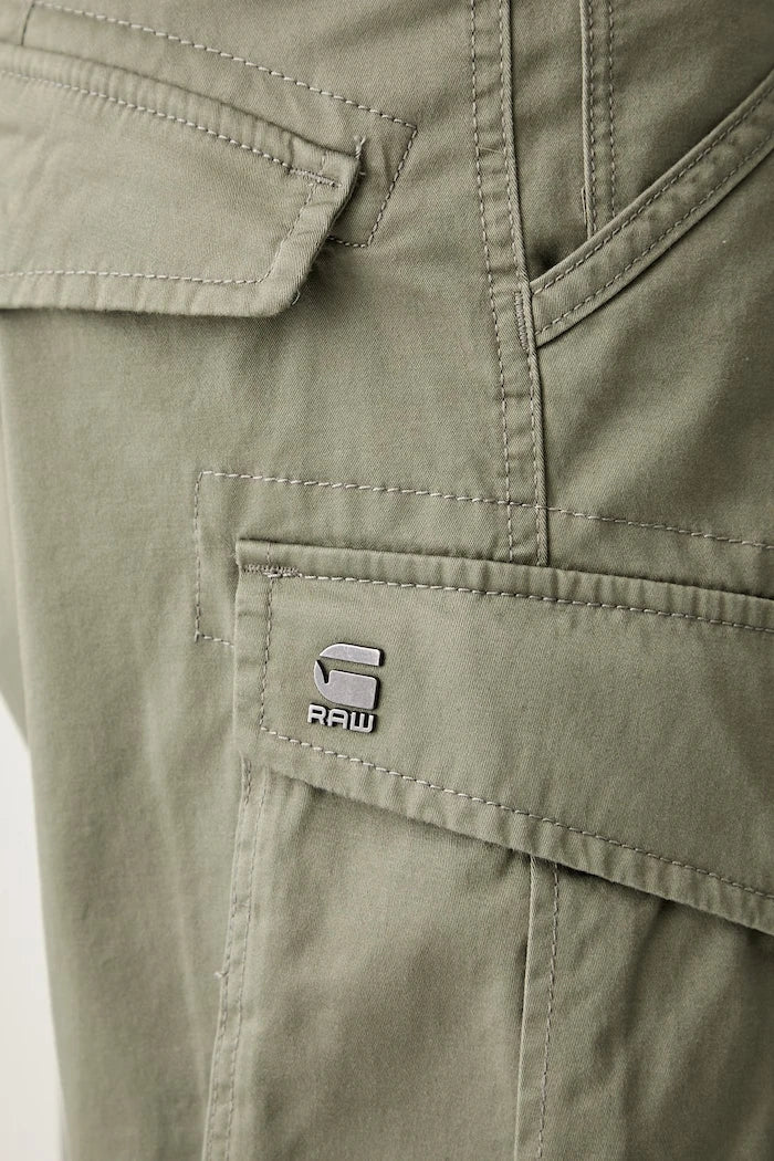 G-Star erkek pamuk elastan kısa cargo şort Rovic zip relaxed 1/2