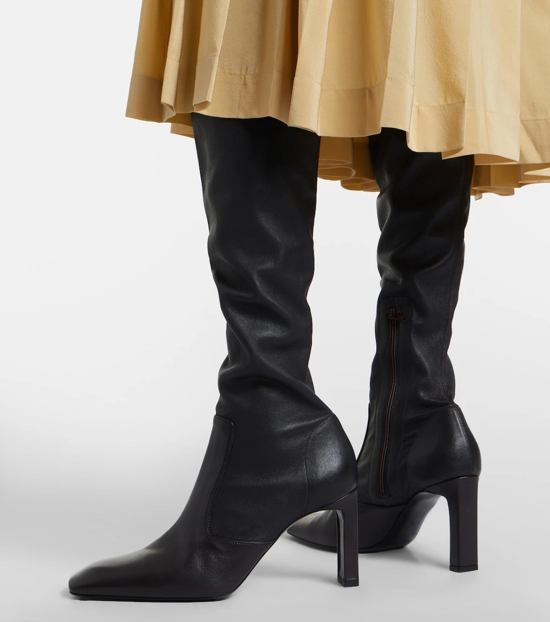 Toteme - Leather over-the-knee boots