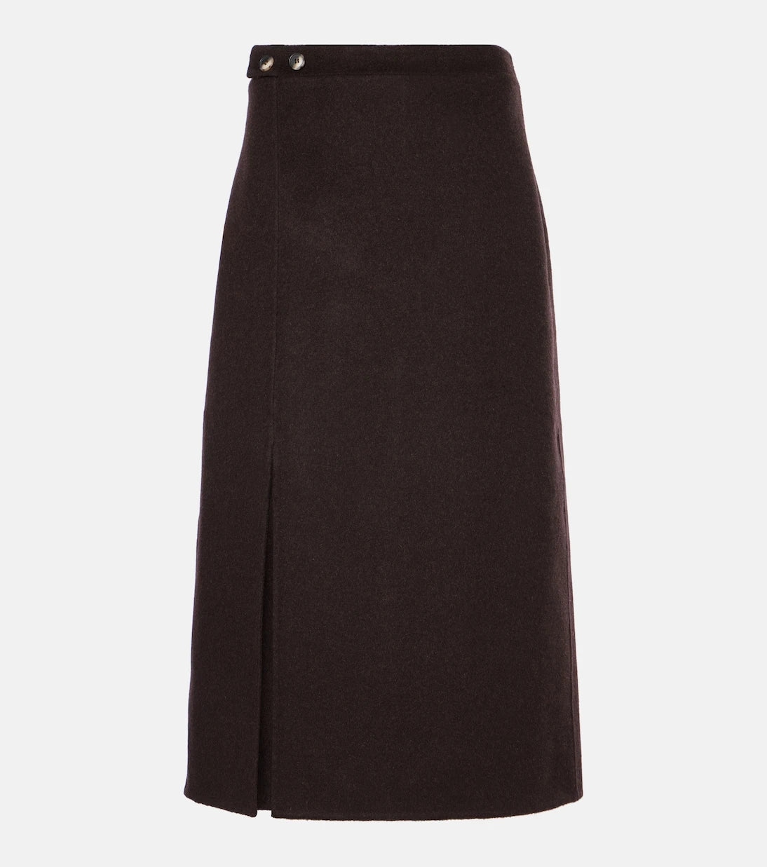 Proenza Schouler - White Label Adrian wool-blend midi skirt