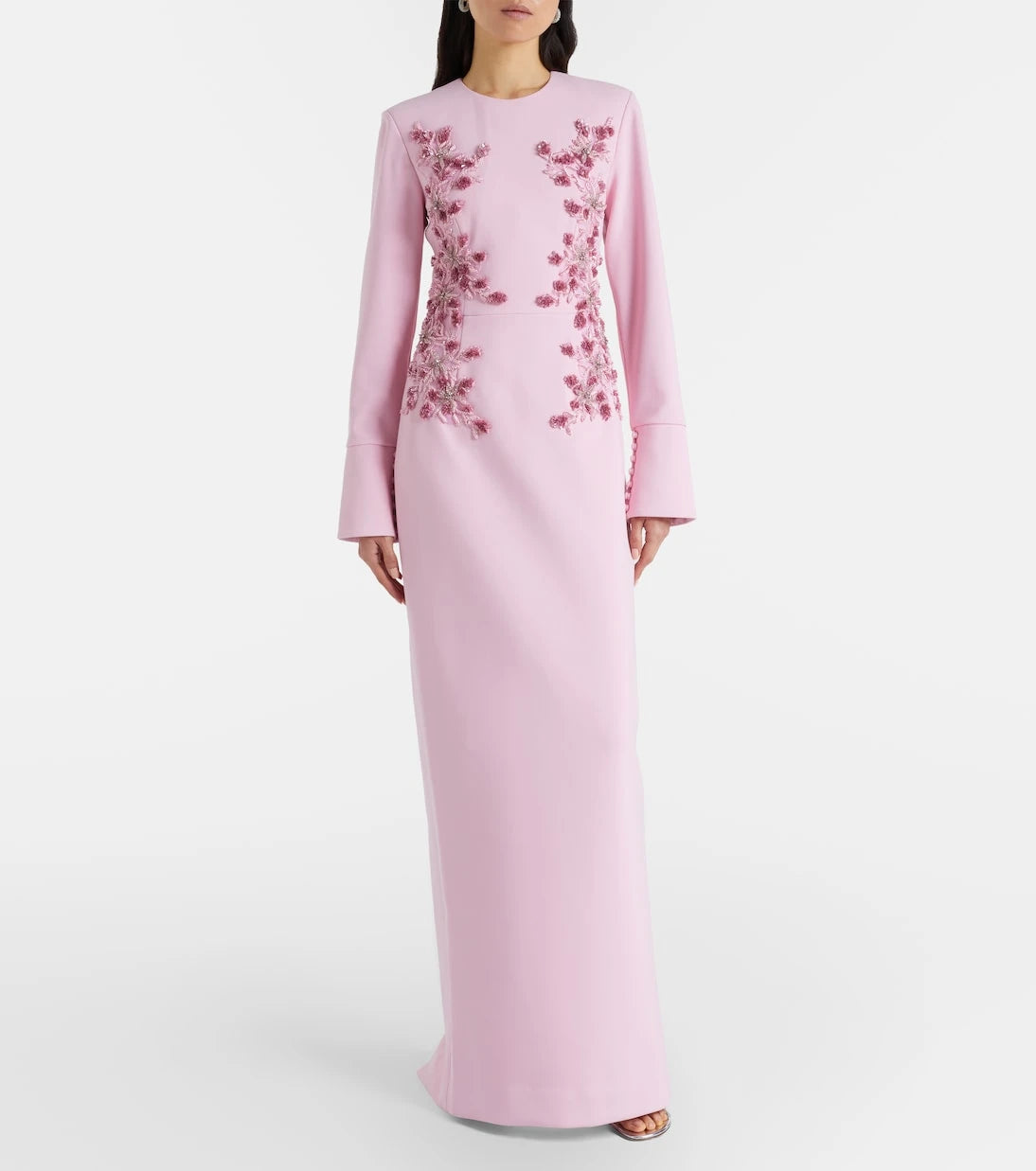 Rebecca Vallance - Lulee embellished floral gown