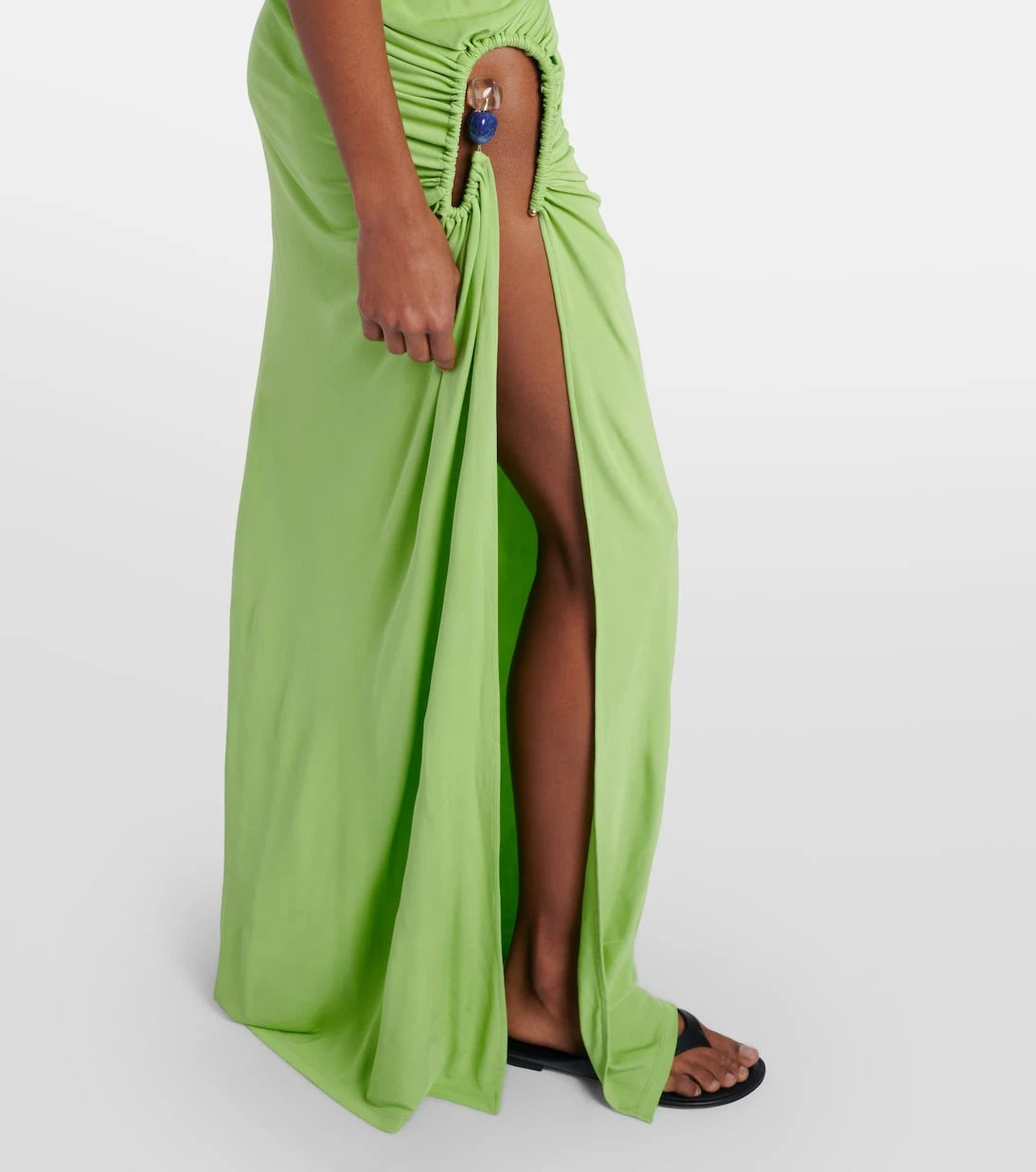 Christopher Esber - Cutout embellished draped maxi dress