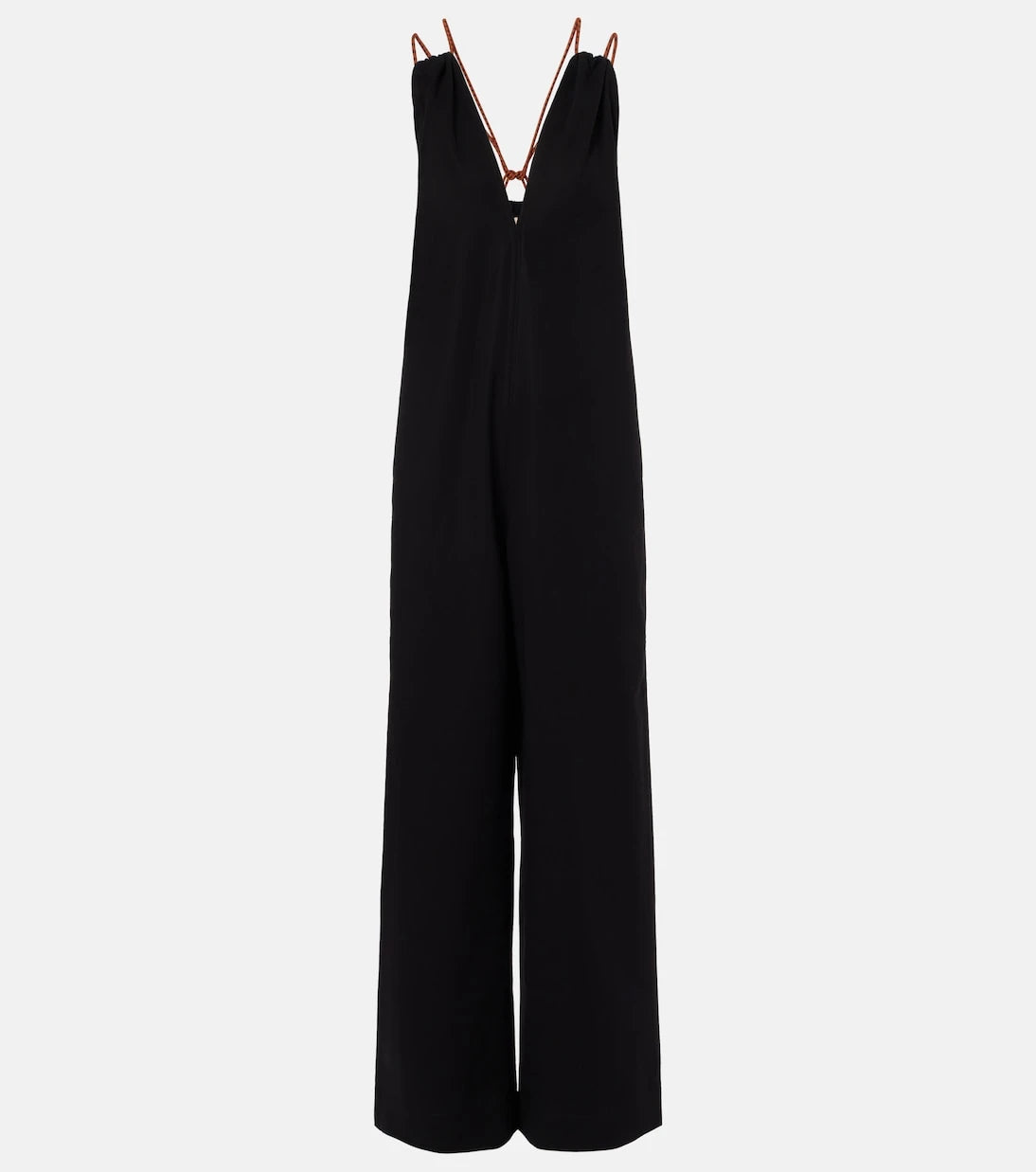 Plan C - Cotton crêpe jumpsuit