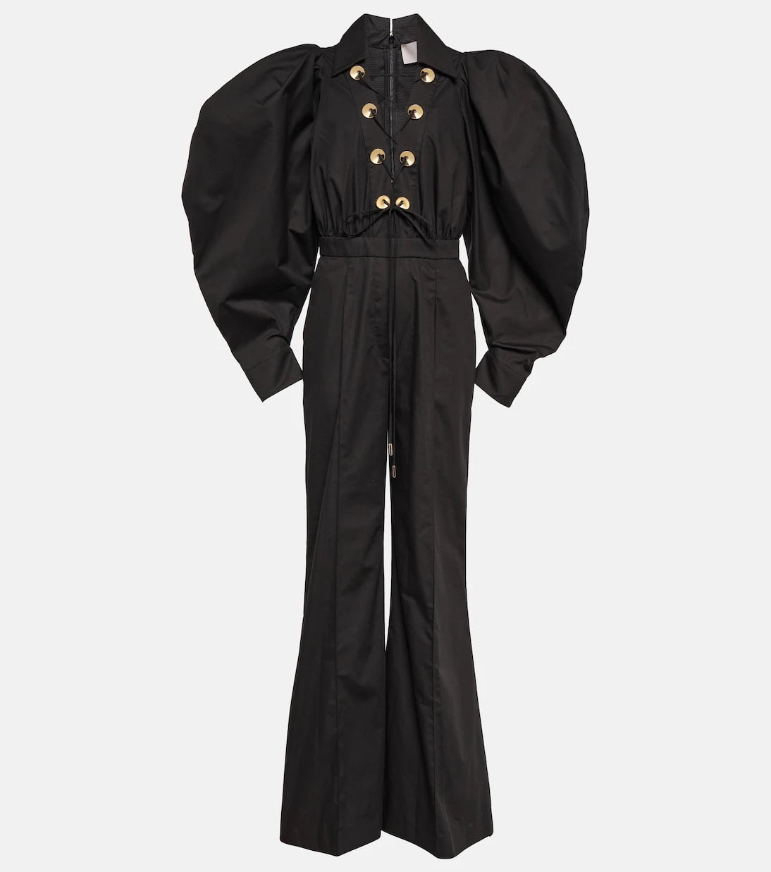 Elie Saab - Puffed-sleeve jumpsuit