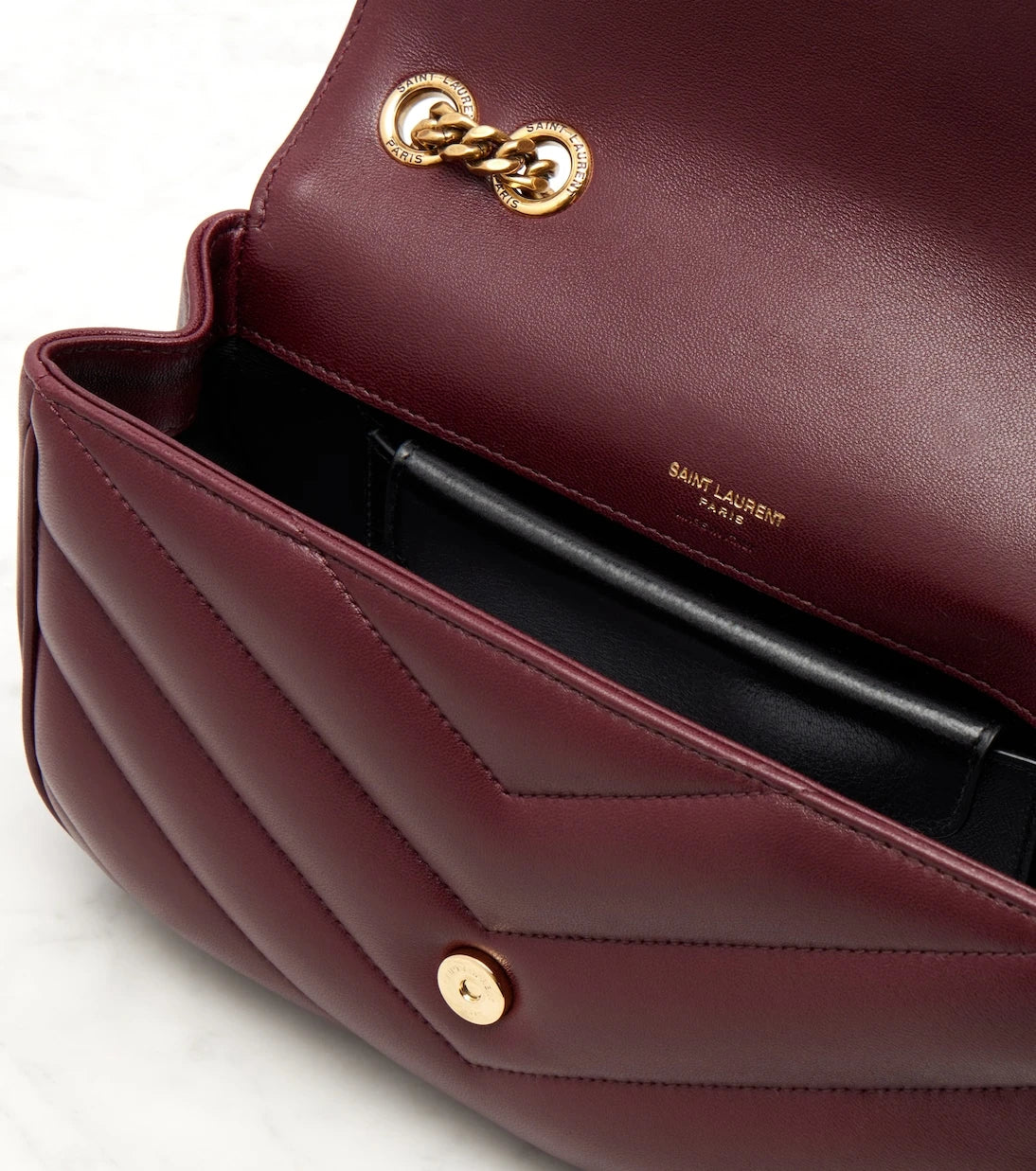 Saint Laurent - Loulou Small leather shoulder bag