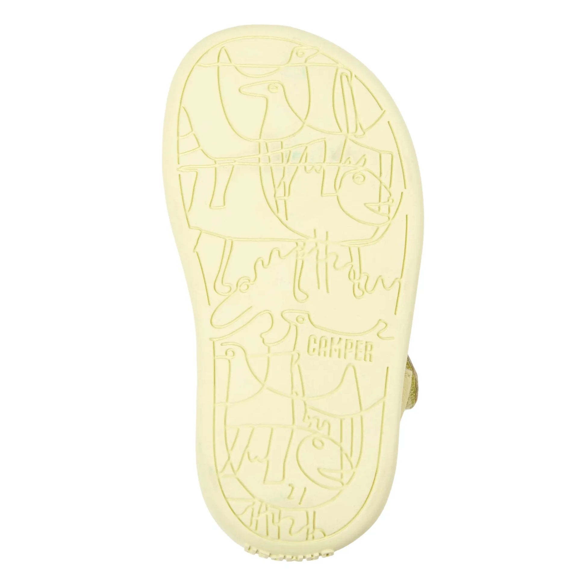 Camper - Bicho Colorblock Baby Sandals | Pink