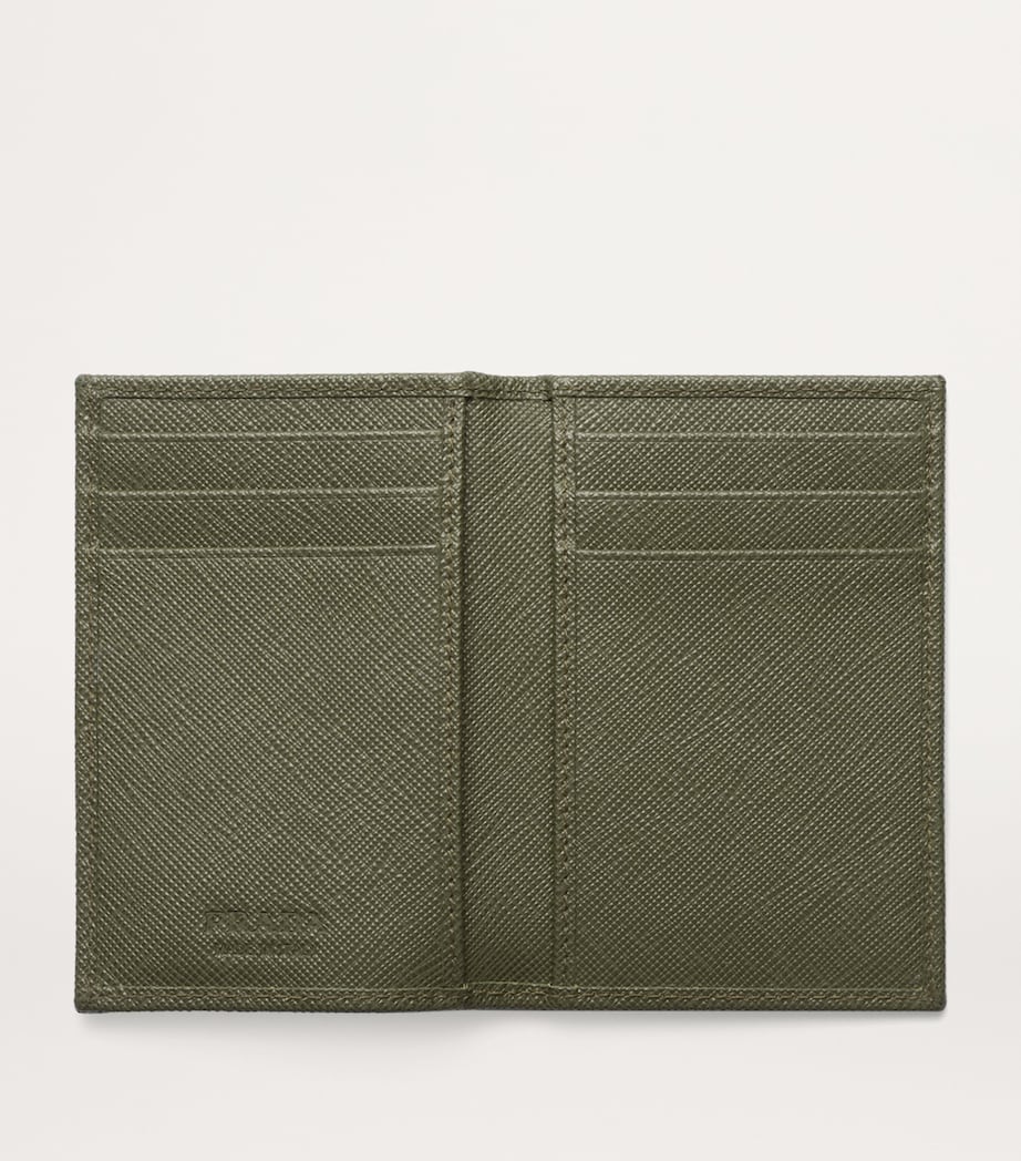 Prada Saffiano Leather Bifold Wallet