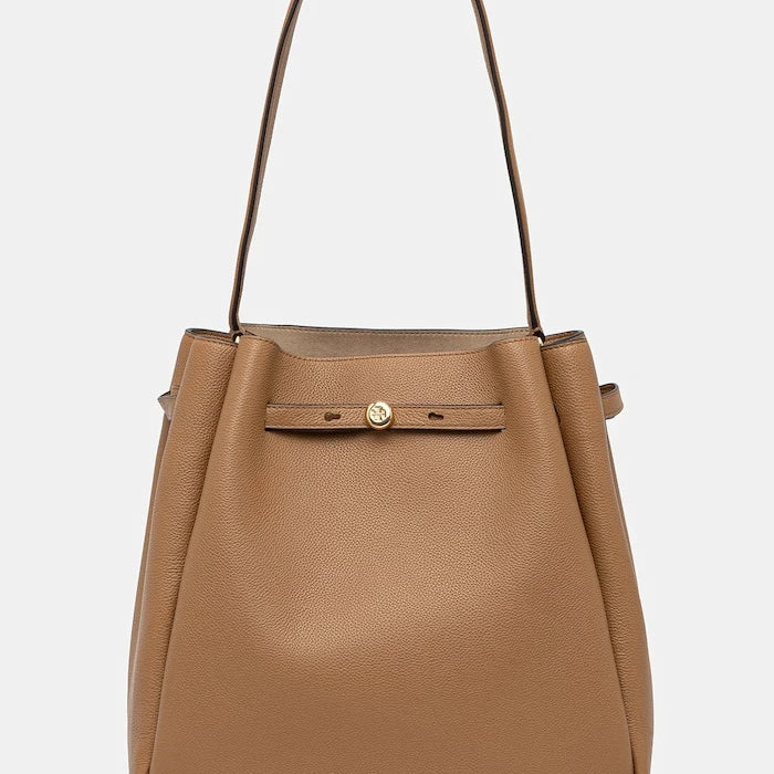 Tory Burch чанта tote дамска от кожа Romy