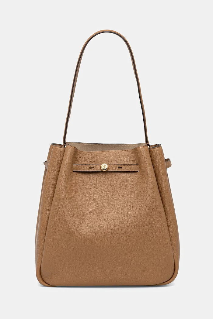 Tory Burch чанта tote дамска от кожа Romy