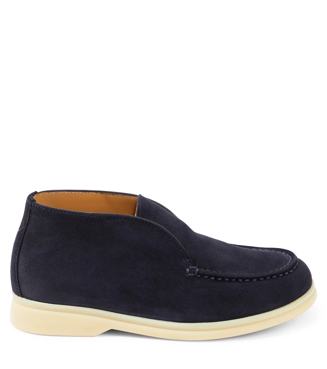 Loro Piana Kids - Open Walk suede ankle boots