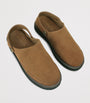 Suede Woodford Mules