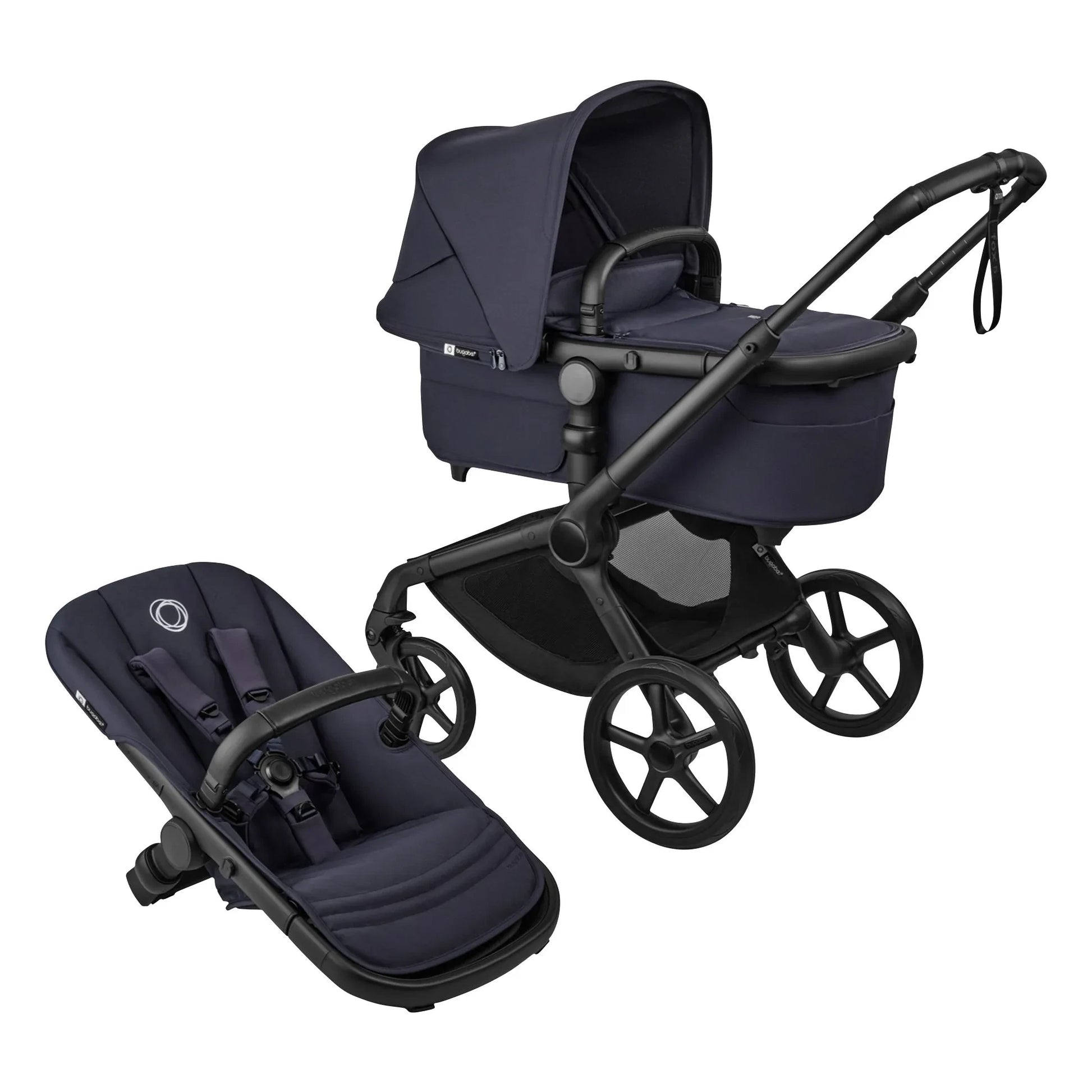 Bugaboo - Bugaboo Fox 5 Renew - All-terrain stroller complete chassis black | Indigo