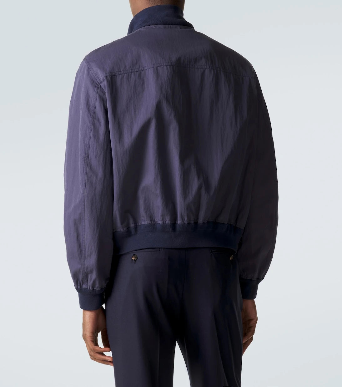Dunhill - Cotton-blend twill bomber jacket