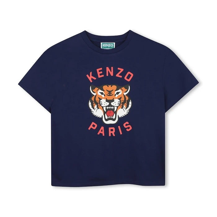 Детска памучна тениска Kenzo Kids