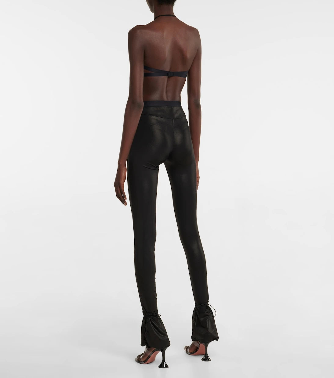 Nensi Dojaka - Mesh halterneck bra