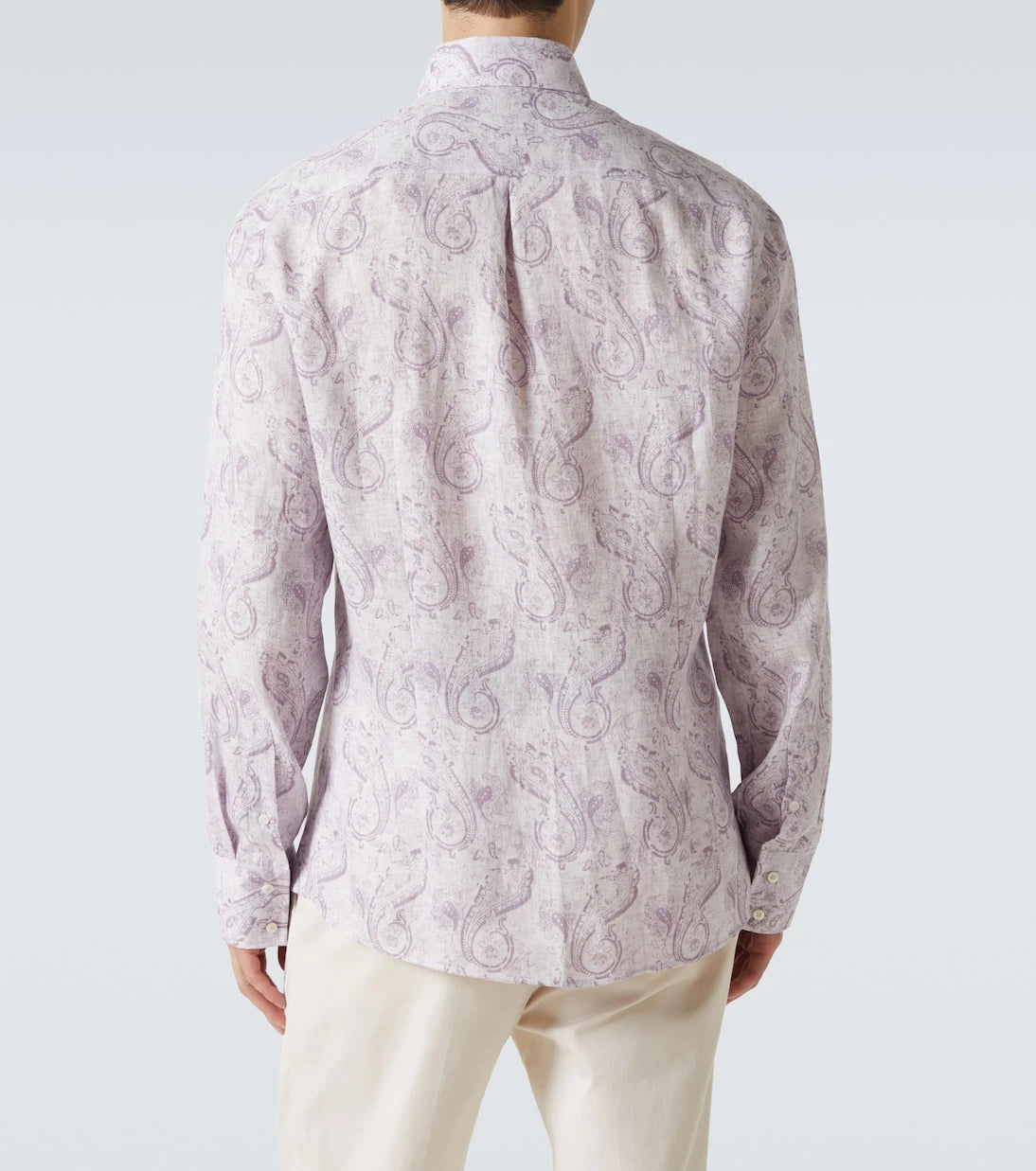 Brunello Cucinelli - Printed linen shirt