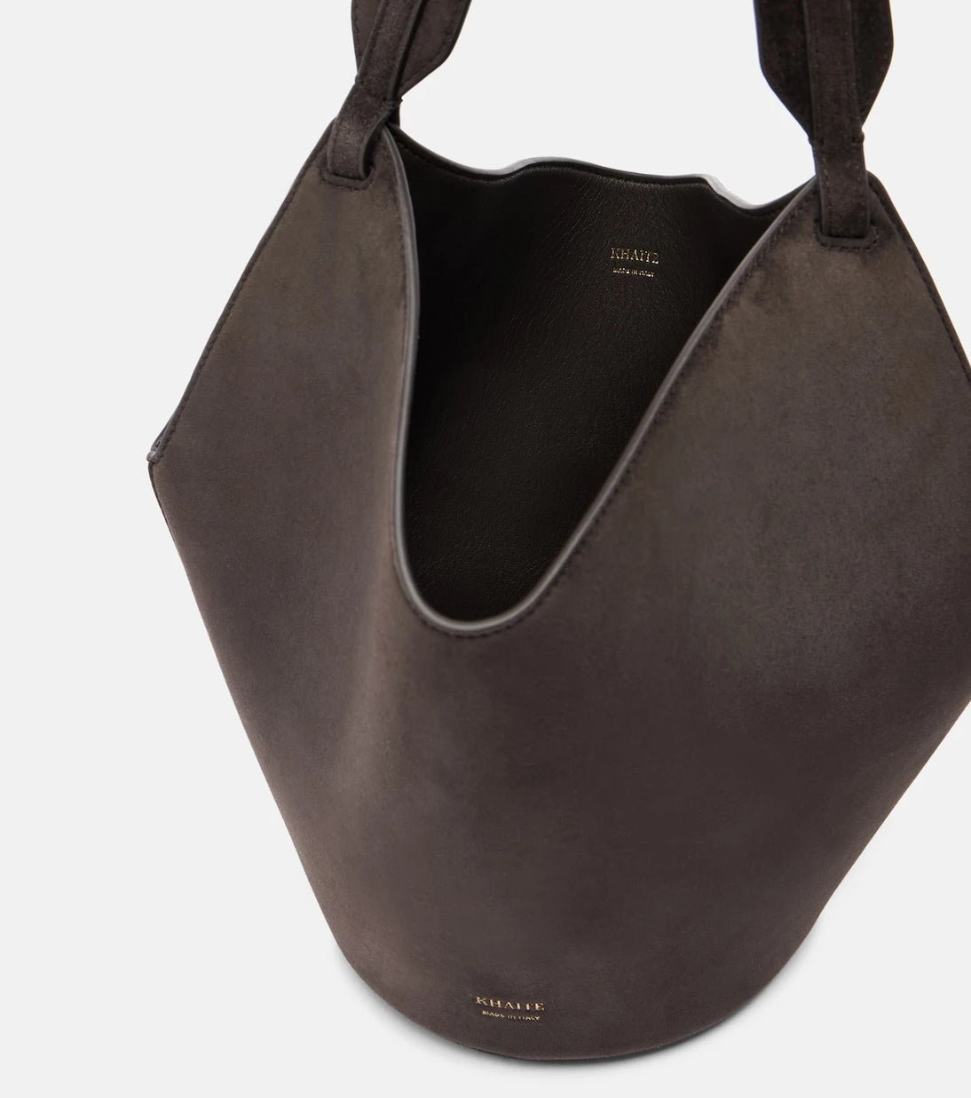 Khaite - Lotus Mini suede tote bag