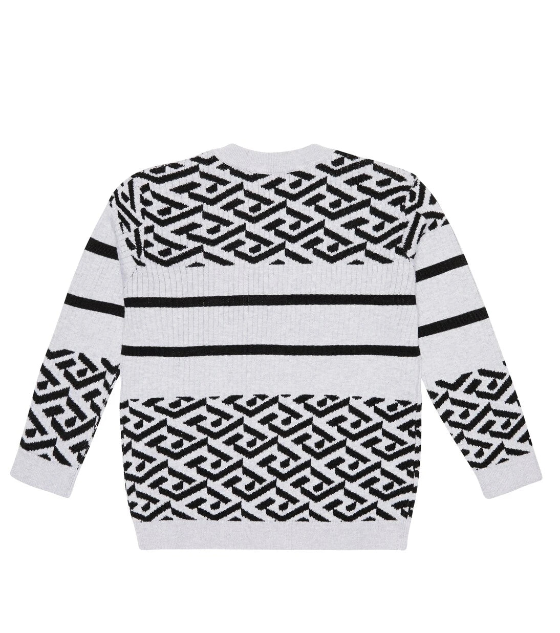 Versace Kids - Medusa Greca cotton and wool sweater