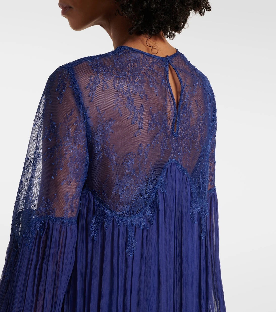 Costarellos - Renia chantilly lace gown