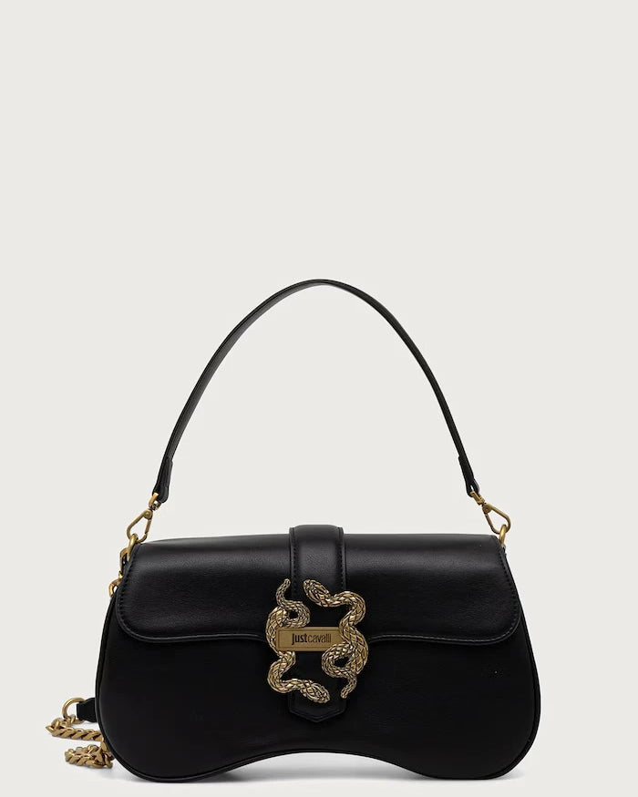 Just Cavalli suni deri kadın crossbody çanta