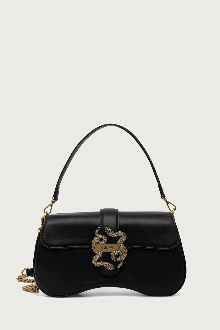 Just Cavalli suni deri kadın crossbody çanta