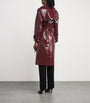 Faux Leather Nevada Trench Coat