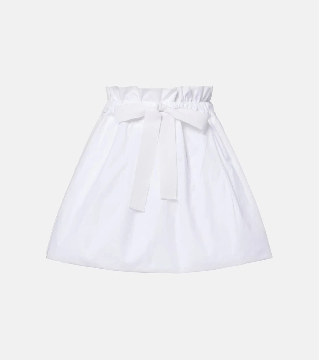 Patou - Gathered cotton miniskirt