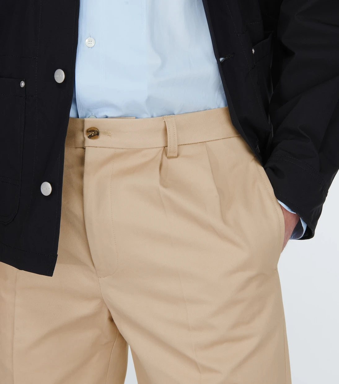 Junya Watanabe - Cotton gabardine straight pants
