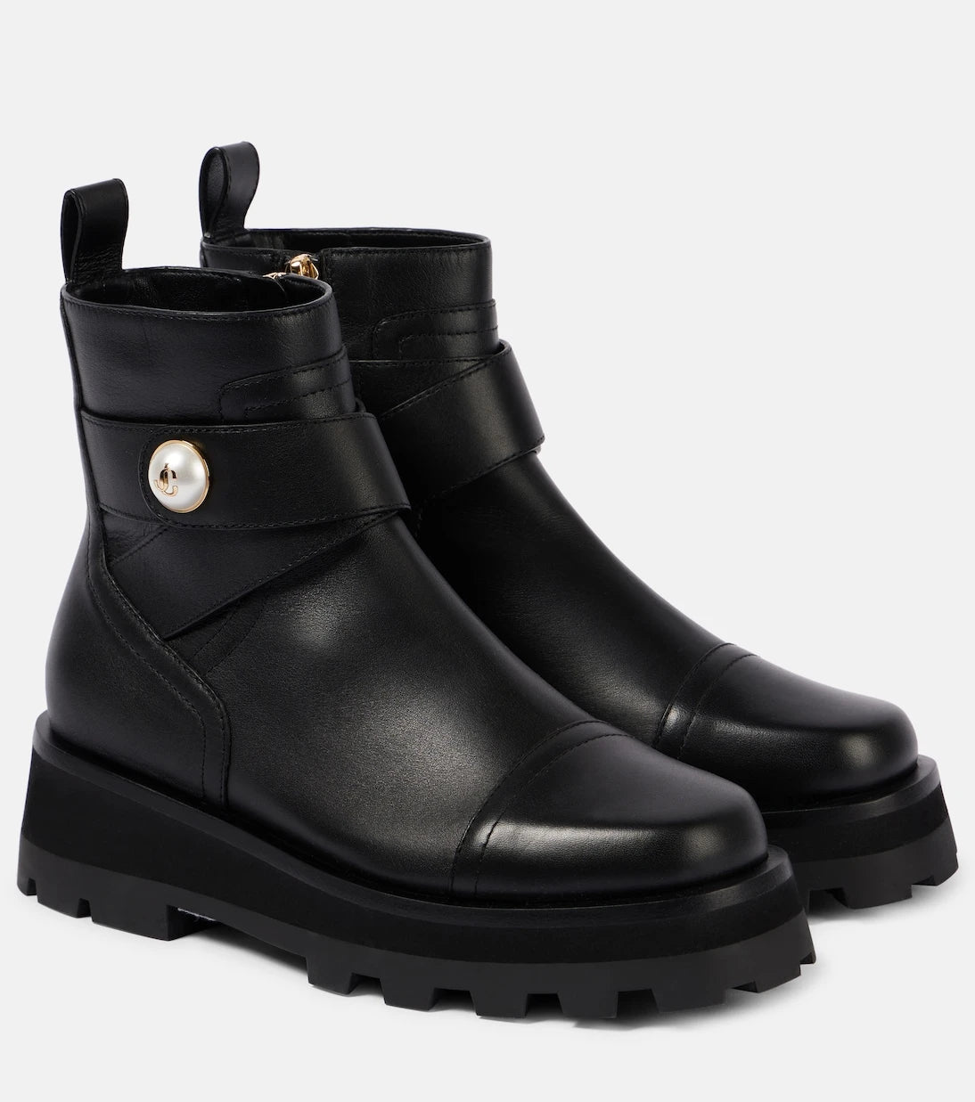 Jimmy Choo - Meena leather ankle boots