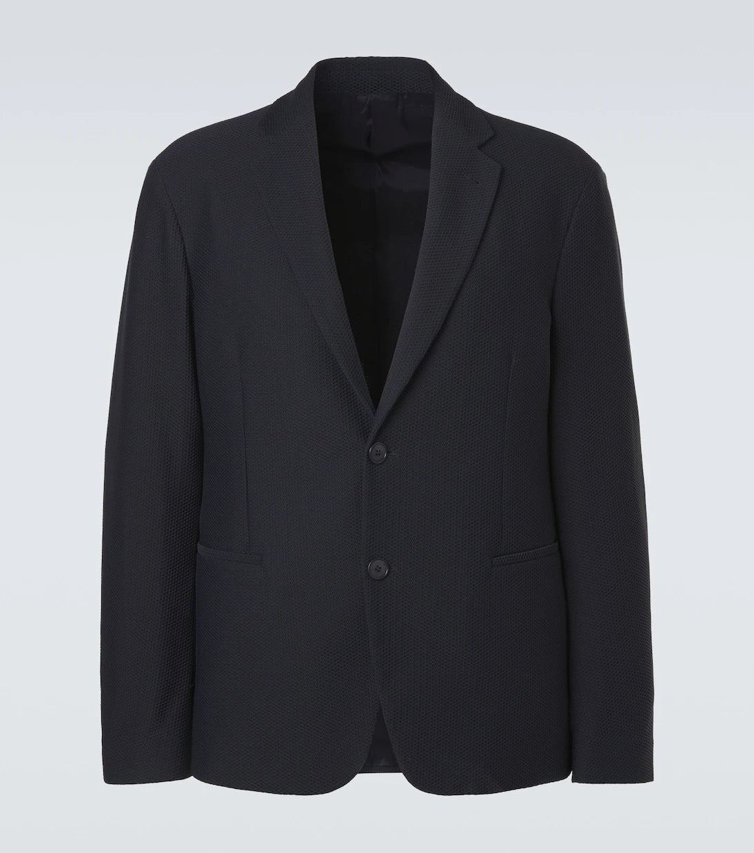 Giorgio Armani - Waffle-knit blazer