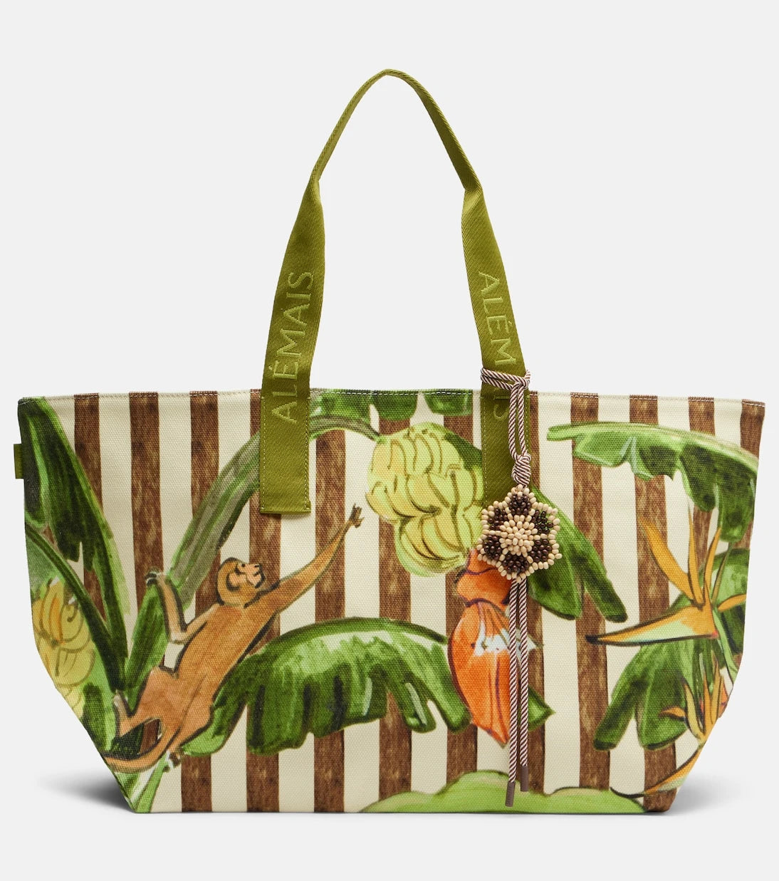 Alémais - Toucan Tango Large canvas tote bag
