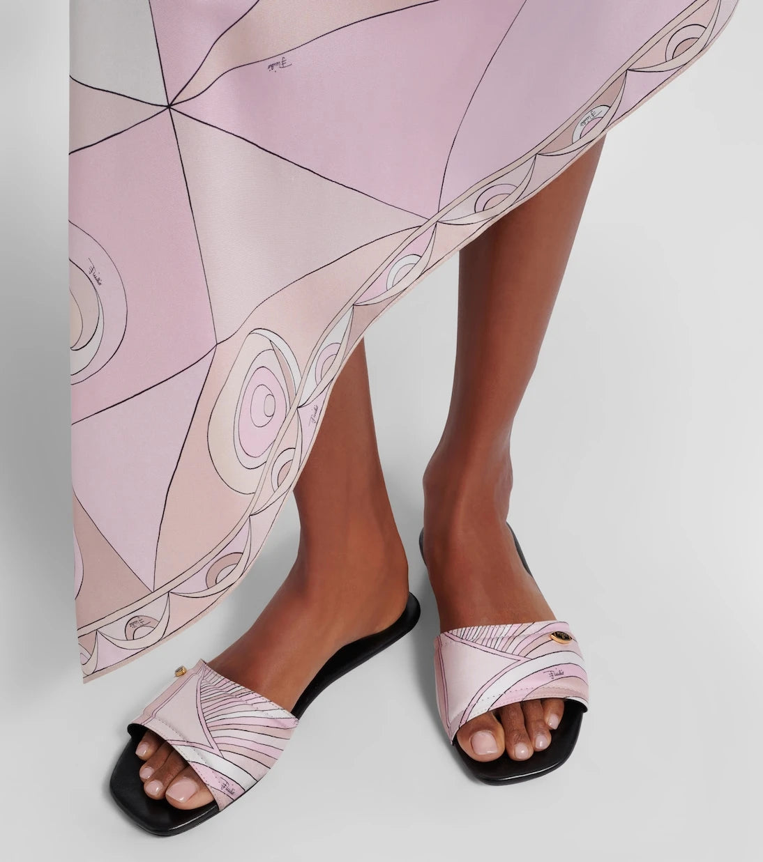 Pucci - Yummy Iride twill slides