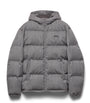 Prada Grey Wool Fleece Puffer Jacket