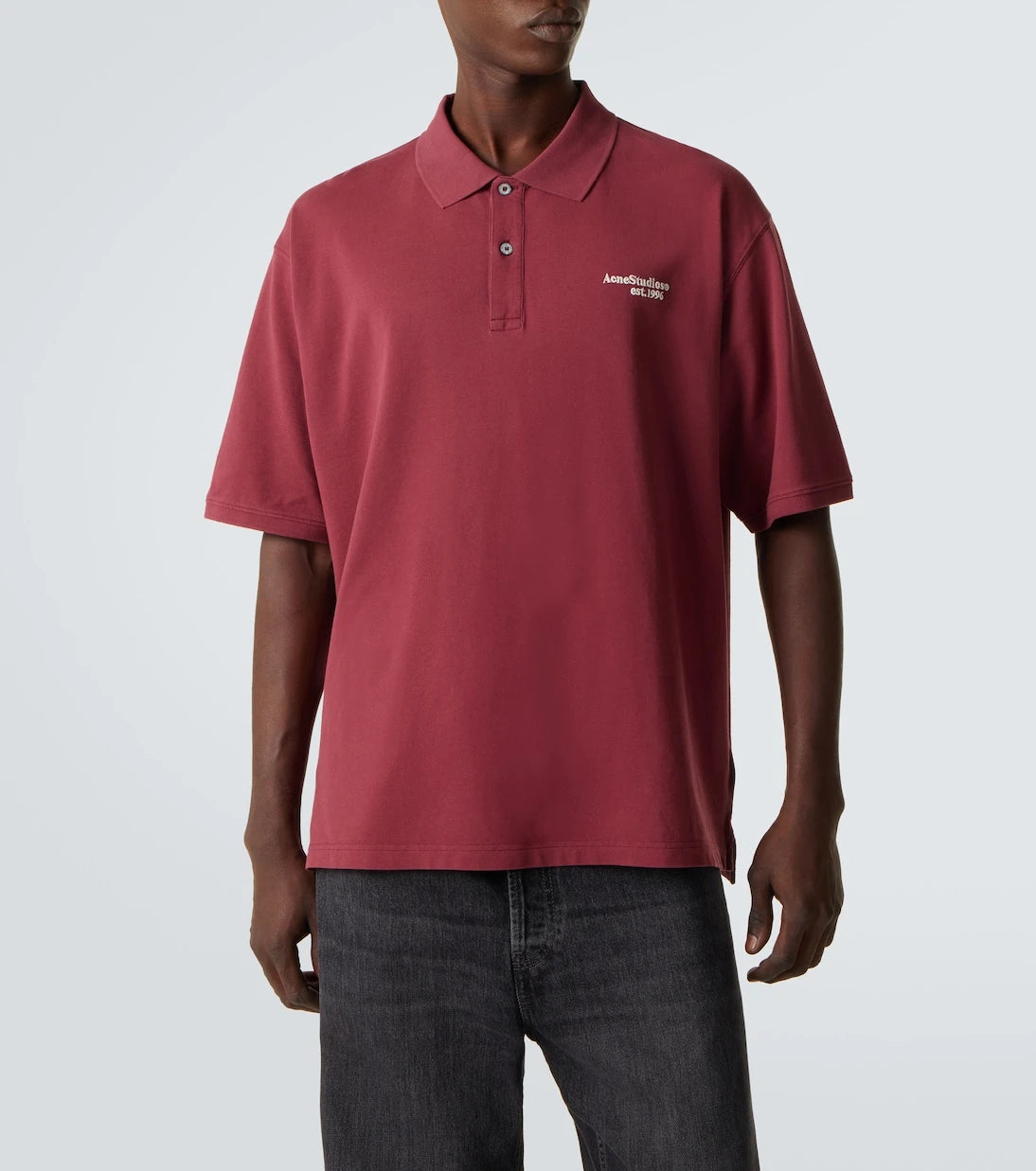 Acne Studios - Cotton piqué polo shirt