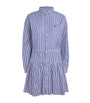 Polo Ralph Lauren Multi Cotton Stripe Mini Shirt Dress