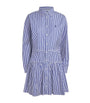 Polo Ralph Lauren Multi Cotton Stripe Mini Shirt Dress