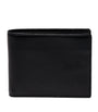Ettinger Black 6-Slot Capra Bifold Wallet