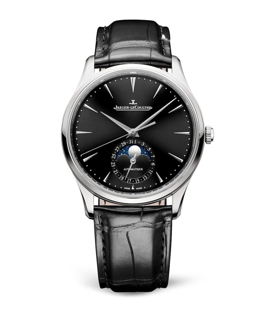 Stainless Steel Master Ultra Thin Moon Watch 39mm