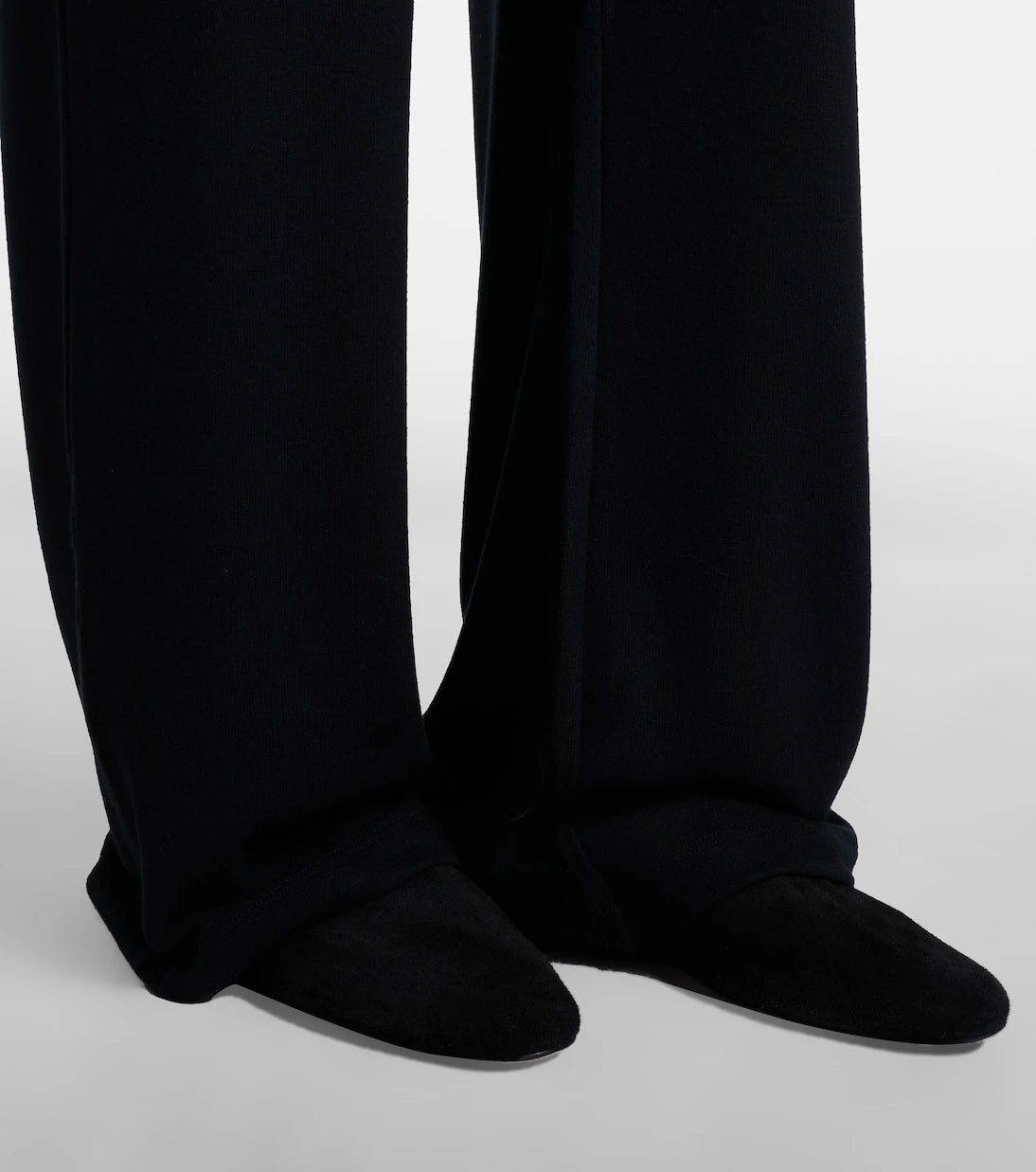 Leset - Lauren jersey wide-leg pants