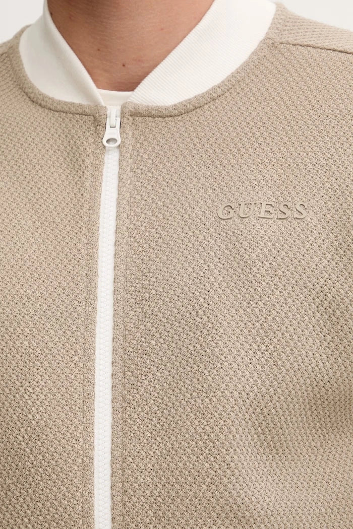 Guess суичър с цип мъжки от памук
