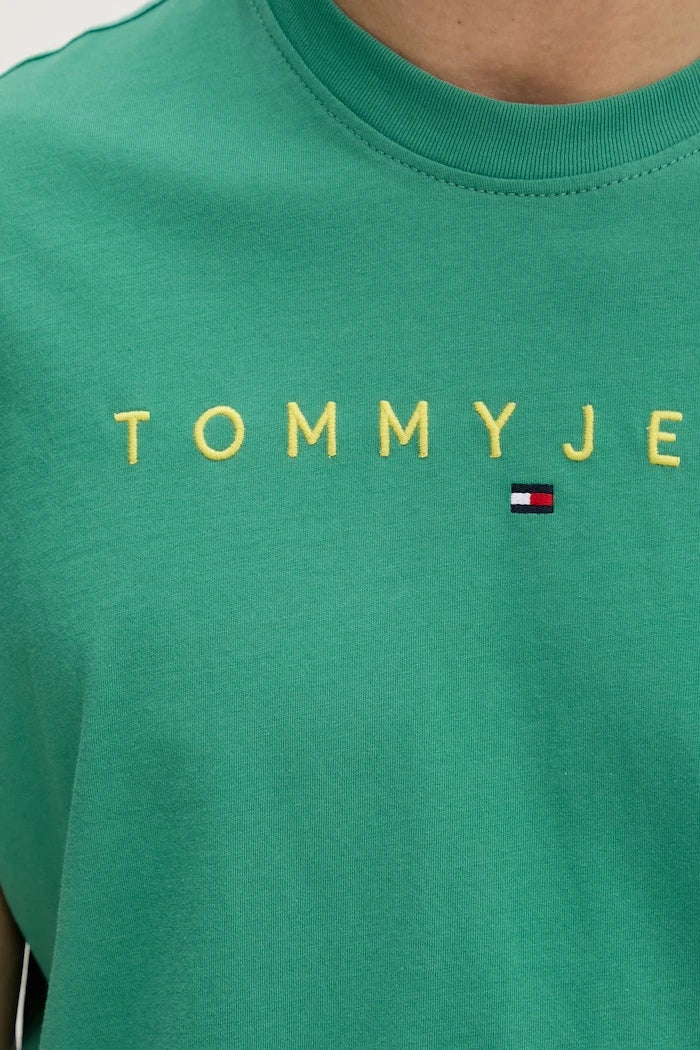 Tommy Jeans Erkek Pamuk Tişört